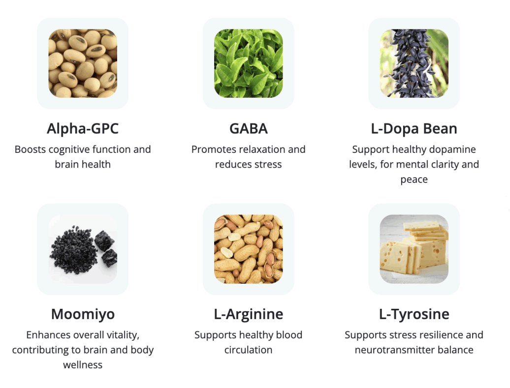 NeuroQuiet-ingredients